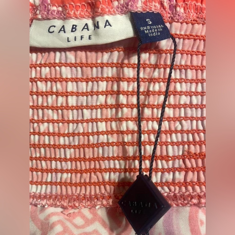 Cabana Life Pink and White Midi Dress - Picture 4 of 5